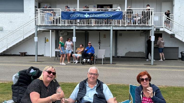 Picnickers at Rutland Sports Park centenary