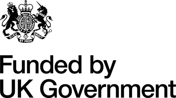 Funded by UK Government logo