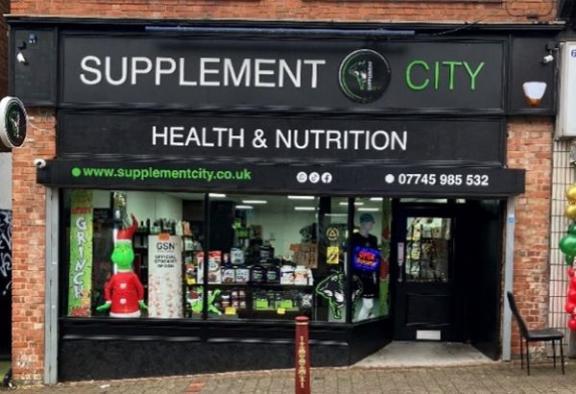 64 Bath Street, Ilkeston now occupied by Supplement City.