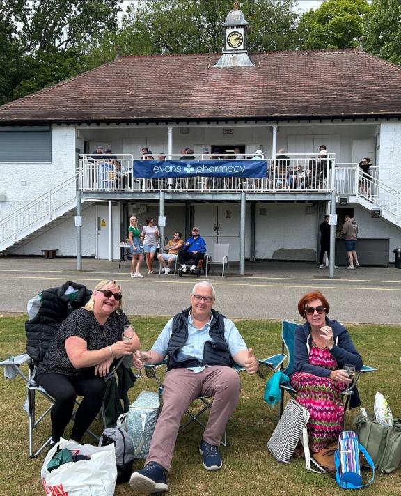 Picnickers at Rutland Sports Park centenary