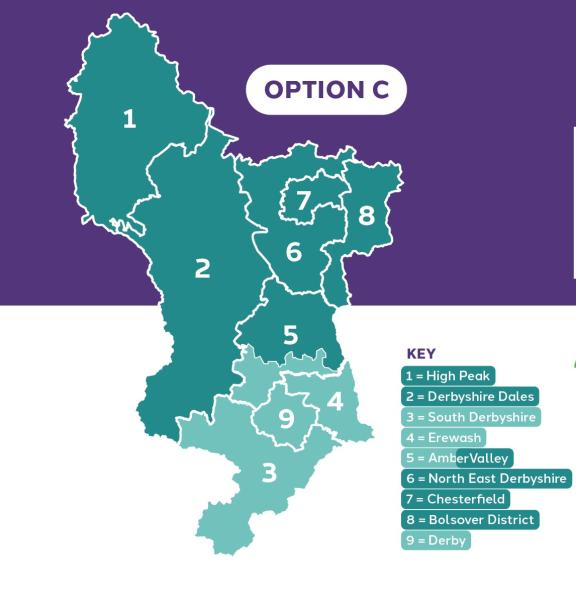 Option C map boundary