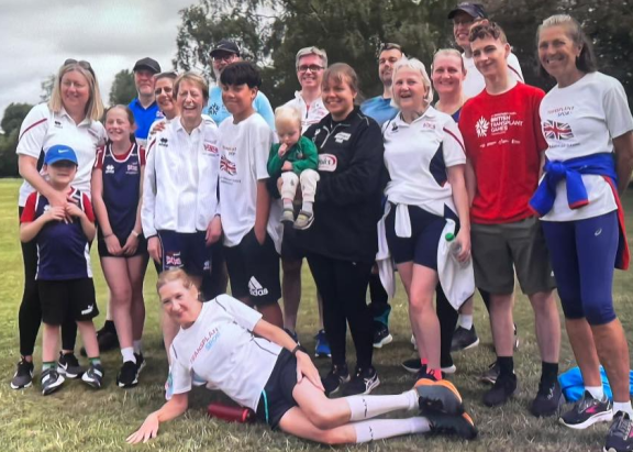 Park runners at West in long eaton