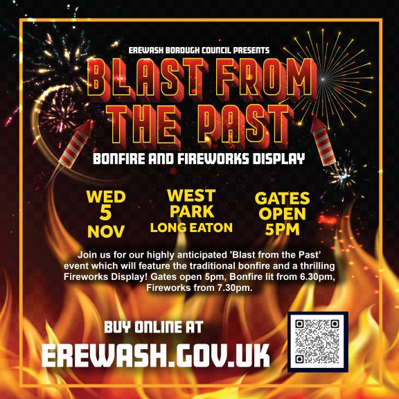 Blast from the past bonfire, flames on black background