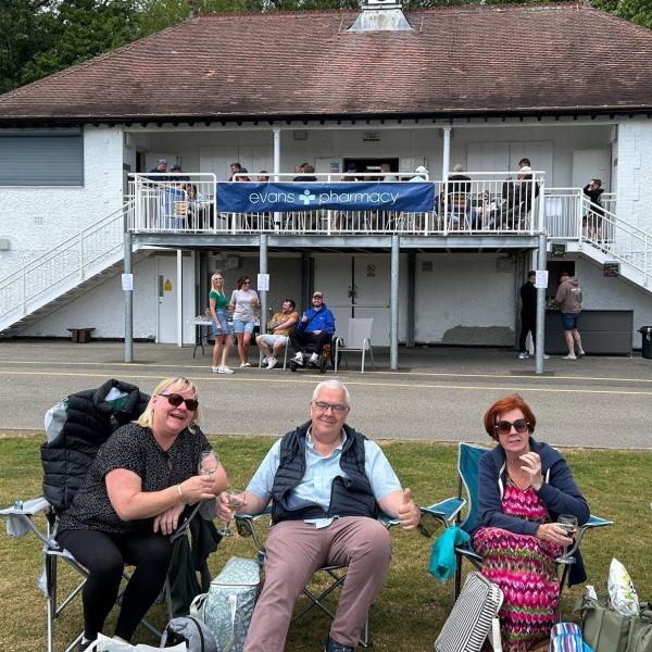 Picnickers at Rutland Sports Park centenary