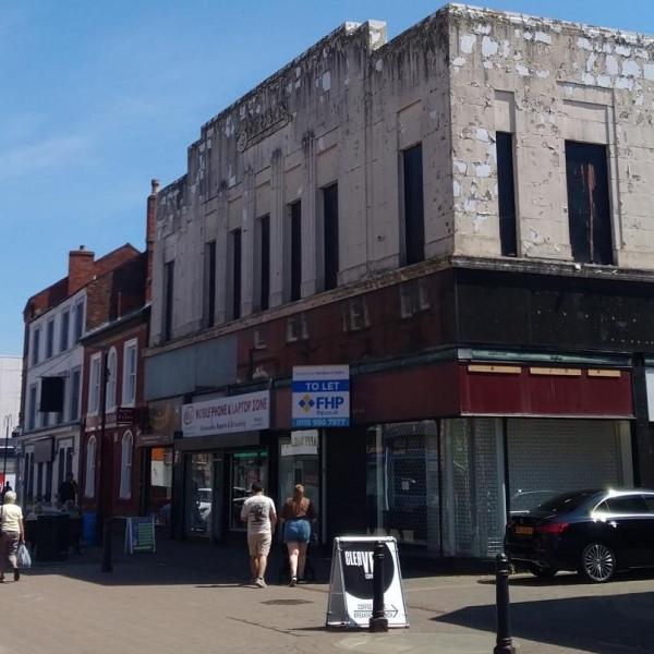 The Burtons building in Long Eaton